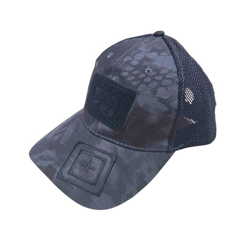 Ανδρικό καπέλο jockey στρατιωτικού τύπου - M01 - 270591 - Grey/Black