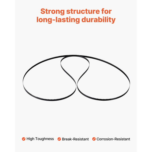 Λεπίδα πριονοκορδέλας VEVOR, μήκος 1511 mm, λεπίδα πριονοκορδέλας 6 TPI με 15 σκληρυμένα αιχμηρά δόντια HRC, ανθρακούχος χάλυβας υψηλής αντοχής SK5, πλάτος 6,35 mm, αντικατάσταση για τις κύριες μάρκες πριονοκορδέλας ξυλουργικής, συσκευασία 1