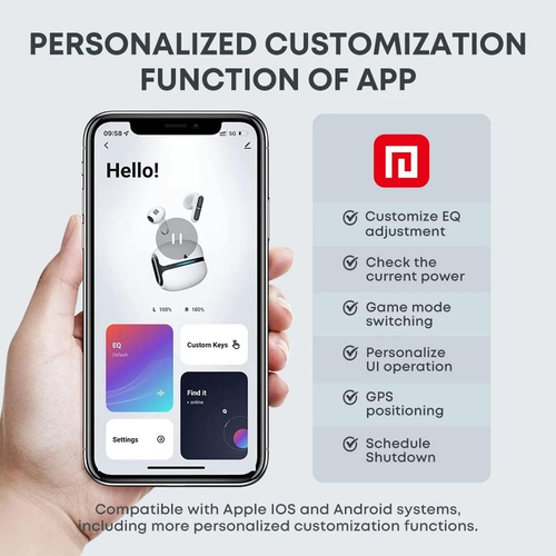Ασύρματα ακουστικά Bluetooth με θήκη φόρτισης - TG-11 - 721289 - Grey