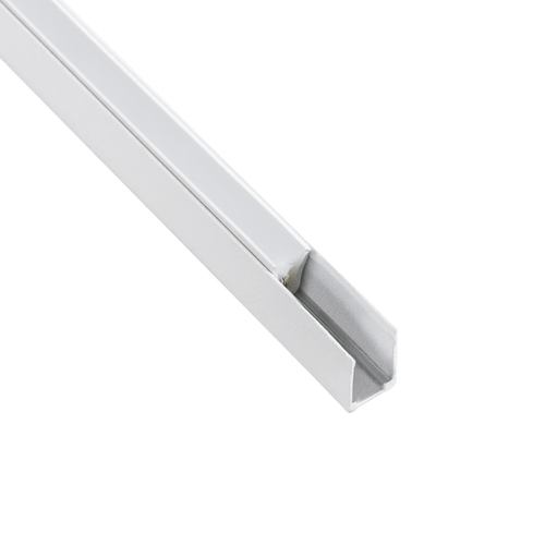 kelvo® NEONPRO KLV-101-0067 Βάση Στήριξης για Neon Flex - Λευκό Ματ - Μ300 x Π0.8 x Υ1.3cm - Πακέτο 5 Τεμαχίων