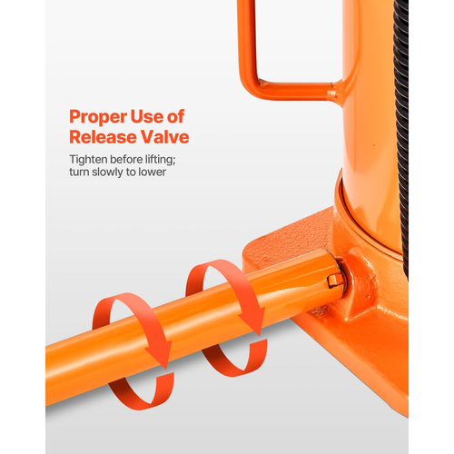 Υδραυλικός γρύλος μπουκαλιών VEVOR Air, χωρητικότητας 20 τόνων (44092 λίβρες), εύρος ανύψωσης 260-495 mm, πνευματικός/χειροκίνητος γρύλος μπουκαλιών βαρέως τύπου με αντλία για SUV, Pickup, φορτηγό, τροχόσπιτο, επισκευή αυτοκινήτου, πορτοκαλί