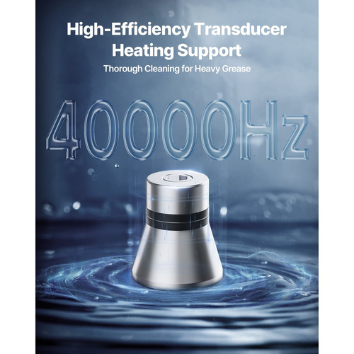 VEVOR 30L Υπερήχων Καθαριστικό, Επαγγελματικό Υπερήχων Καθαριστικό με Κουμπί Χειρισμού, Ανοξείδωτο Μηχανή Καθαρισμού με Καλάθι και Μπάλα Καθαρισμού, για Ρολόγια, Ξυράφια, Κοσμήματα, Νομίσματα και Άλλα