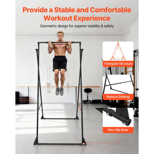 Σκελετός βάσης γιόγκα VEVOR, Μέγιστο φορτίο 200 kg, Εναέρια βάση γιόγκα με τριγωνική δομή, Εναέριες βάσεις από μετάξι με αφρό EVA, Οριζόντια ρύθμιση 4 επιπέδων και κάθετη ρύθμιση 6 επιπέδων, Πολυλειτουργική