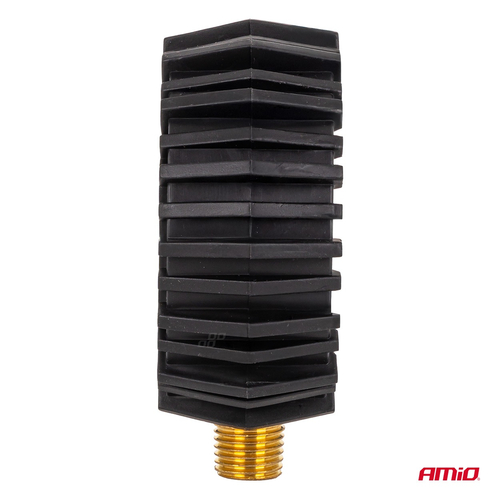 Amio - Ψηφιακό Μανόμετρο Πίεσης 17 bar με Λαστιχένια Προστασία - 1τεμ. (04463/AM)