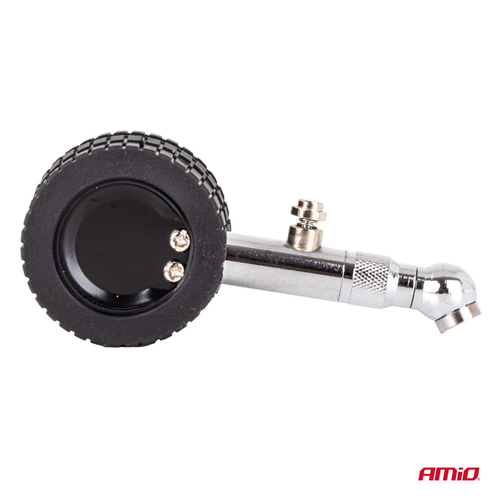 Amio - Μηχανικό μανόμετρο πίεσης ελαστικών 7 bar με περιστρεφόμενη κεφαλή και βαλβίδα εκτόνωσης – Αναλογικό υψηλής ακρίβειας - 1 τεμ. (04469/AM)