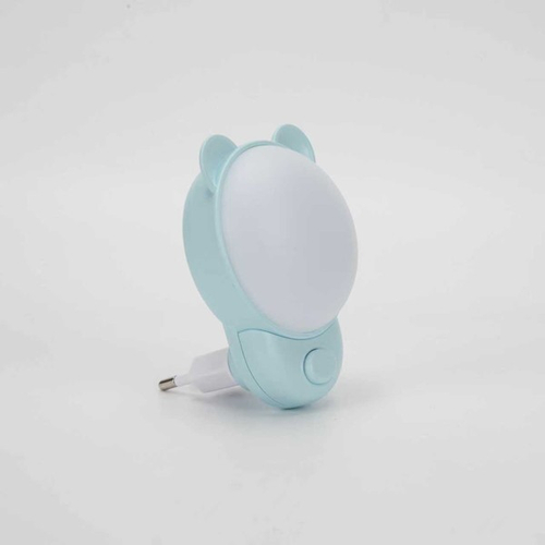 ΦΩΤΑΚΙ ΝΥΚΤΟΣ ΜΕ ΔΙΑΚΟΠΤΗ LED ΑΡΚΟΥΔΑΚΙ ΜΠΛΕ 1.2W