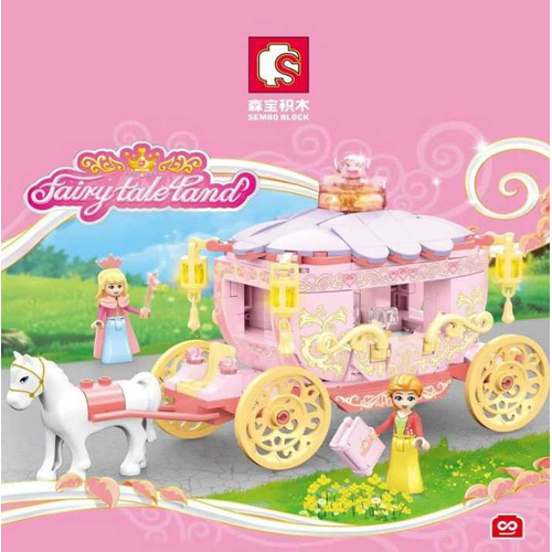 Συναρμολογούμενη Άμαξα DIY - Χώρα του Παραμυθιού - 1816 - 002621