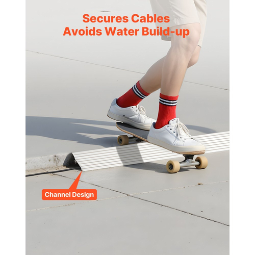 Ράμπα κατωφλίου πόρτας VEVOR, ύψος 26 mm, ράμπα κατωφλίου από κράμα αλουμινίου με ονομαστική χωρητικότητα φορτίου 363 kg, ράμπες για άτομα με αναπηρία για σκαλοπάτια σπιτιού για αναπηρικά αμαξίδια, σκούτερ, ηλεκτρικά αμαξίδια, περιπατητές, ποδήλατα, τρίκυκλα