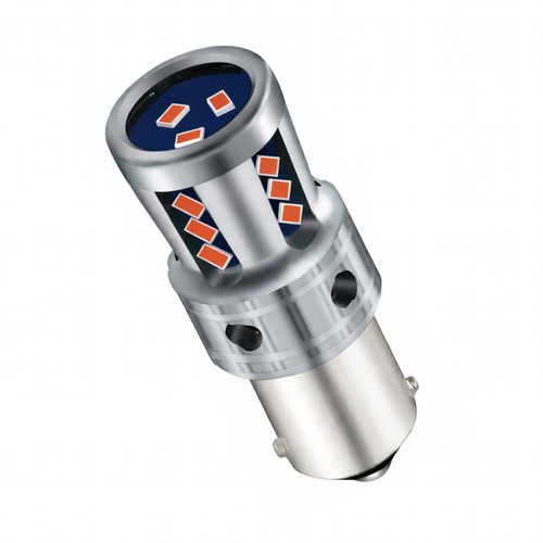 VenCore 3216-10168 - BAU15S PY21W CanBus Gen4 - Λάμπα LED για Βάση BAU15S PY21W CanBus Gen4 18 SMD 3020 9W 1960 Lumen 8-48 Volt Κόκκινο