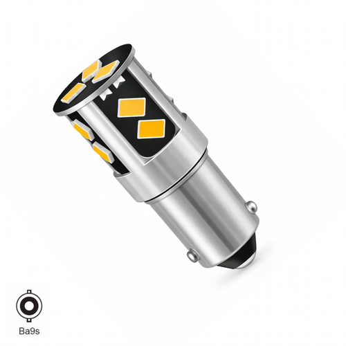 VenCore 3216-10186 - BA9S T4W CanBus Gen4 - Λάμπα LED για Βάση BA9S T4W CanBus Gen4 11 SMD 3020 5.5W 1500 Lumen 8-48 Volt Θερμό Λευκό 3000K