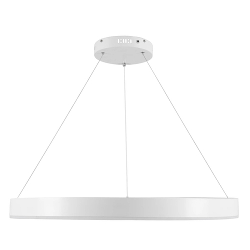 kelvo® VENOM KLV-101-0191 Κρεμαστό Φωτιστικό Οροφής LED 67W 6700lm 120° AC 220-240V IP20 Ρυθμιζόμενο Λευκό CCT με Χειριστήριο από 2700K έως 6000K Dimmable - Lumileds SMD Chip - Λευκό Ματ - Μ80 x Π80 x Υ6.5cm - 3 Χρόνια Εγγύηση