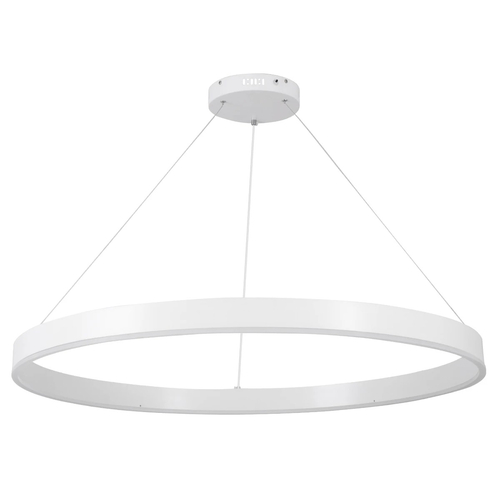 kelvo® VENOM KLV-101-0194 Κρεμαστό Φωτιστικό Οροφής LED 75W 7500lm 120° AC 220-240V IP20 Ρυθμιζόμενο Λευκό CCT με Χειριστήριο από 2700K έως 6000K Dimmable - Lumileds SMD Chip - Λευκό Ματ - Μ100 x Π100 x Υ6.5cm - 3 Χρόνια Εγγύηση