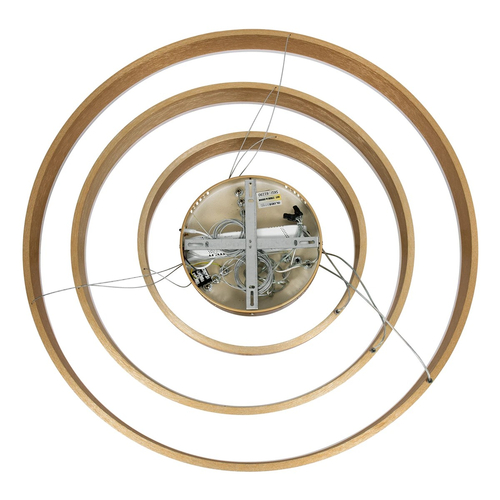 kelvo® VENOM KLV-101-0201 Κρεμαστό Φωτιστικό Οροφής LED 120W 12000lm 120° AC 220-240V IP20 Ρυθμιζόμενο Λευκό CCT με Χειριστήριο από 2700K έως 6000K Dimmable - Lumileds SMD Chip - Χρυσό Πλατίνα - Μ80 x Π80 x Υ80cm - 3 Χρόνια Εγγύηση