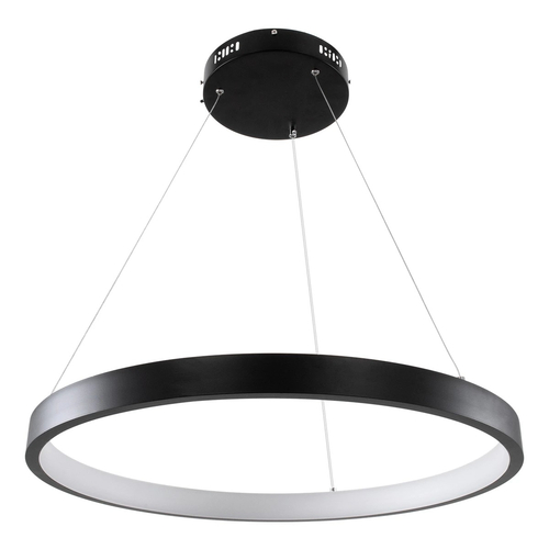 kelvo® NEMESIS KLV-101-0208 Κρεμαστό Φωτιστικό Οροφής LED 45W 4500lm 180° AC 220-240V IP20 Ρυθμιζόμενο Λευκό CCT με Χειριστήριο από 2700K έως 6000K Dimmable - Lumileds SMD Chip - Μαύρο Ματ - Μ60 x Π60 x Υ4cm - 3 Χρόνια Εγγύηση