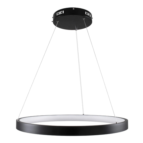 kelvo® NEMESIS KLV-101-0208 Κρεμαστό Φωτιστικό Οροφής LED 45W 4500lm 180° AC 220-240V IP20 Ρυθμιζόμενο Λευκό CCT με Χειριστήριο από 2700K έως 6000K Dimmable - Lumileds SMD Chip - Μαύρο Ματ - Μ60 x Π60 x Υ4cm - 3 Χρόνια Εγγύηση