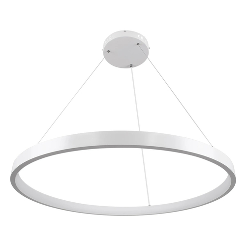 kelvo® NEMESIS KLV-101-0212 Κρεμαστό Φωτιστικό Οροφής LED 67W 6700lm 180° AC 220-240V IP20 Ρυθμιζόμενο Λευκό CCT με Χειριστήριο από 2700K έως 6000K Dimmable - Lumileds SMD Chip - Λευκό Ματ - Μ80 x Π80 x Υ4cm - 3 Χρόνια Εγγύηση