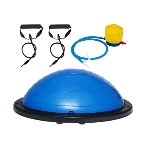 Μπάλα Ισορροπίας εκγύμνασης σώματος με λαβές - 82363 - 58cm - 150615 - Blue