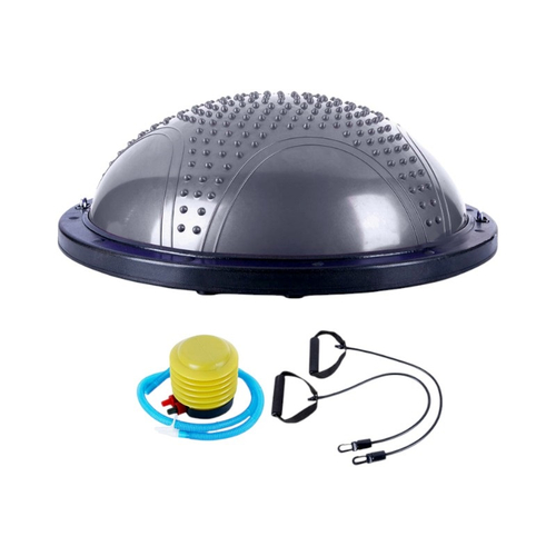 Μπάλα Ισορροπίας εκγύμνασης σώματος με λαβές - 82364 - 58cm - 150622 - Grey