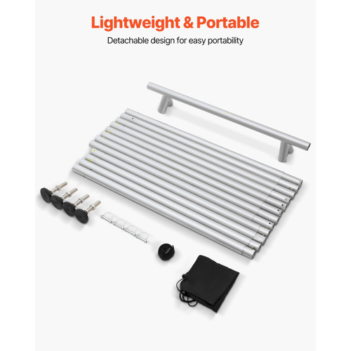 Σκελετός βάσης γιόγκα VEVOR, μήκος 3 μέτρων, μέγιστο φορτίο 250 kg, τριγωνική δομή, εναέρια βάση, εναέριες βάσεις από μετάξι για λάτρεις της γιόγκα, αντιολισθητική βάση, ελαφρύ, αποσπώμενο σχέδιο