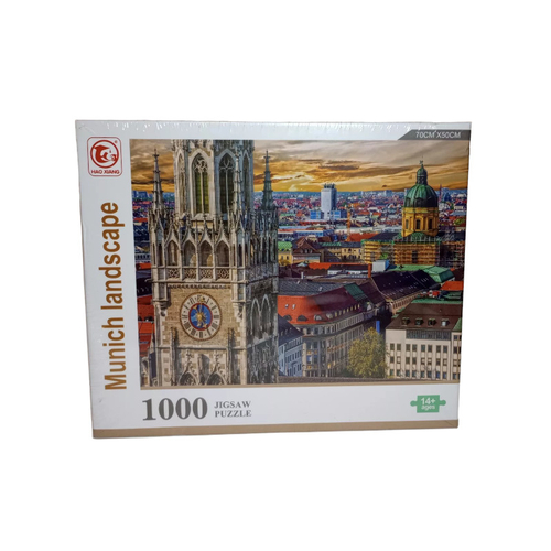 Puzzle 1000 κομματιών - Munich - 88531F - 310428