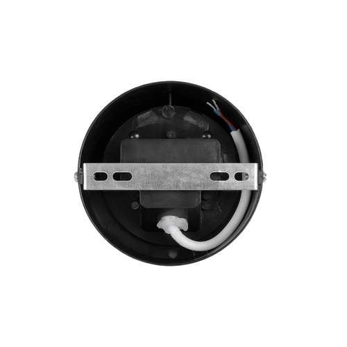 kelvo® NEXA KLV-101-0253 Φωτιστικό Τοίχου / Απλίκα LED 6W 360lm 180° AC 220-240V Αδιάβροχο IP65 Μπλε - Sanan SMD Chip & TÜV SÜD Driver - Μαύρο Ματ - Μ11 x Π9 x Υ11cm - 5 Χρόνια Εγγύηση