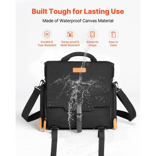 Τσάντα μεταφοράς μινιατούρας VEVOR, χωράει 16 μίνι πεζικού, μινιατούρα τσάντα μεταφοράς με λαβή και ρυθμιζόμενο ιμάντα ώμου, 1 στρώμα αφρού για μεγάλη χωρητικότητα αποθήκευσης (δεν περιλαμβάνονται τα μίνι)