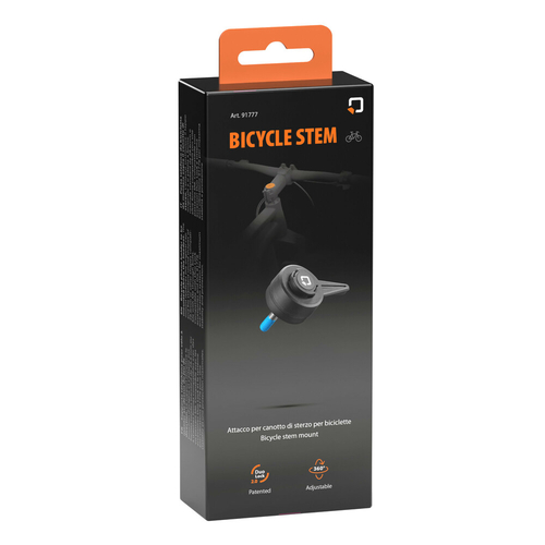 Optiline - Βάση Κινητού Ποδηλάτου Stem Mount – Τοποθέτηση στο Λαιμό Τιμονιού (28.6 mm) Duo Lock Compatible - 1 τεμ. (9177.7-LB)