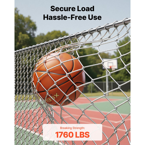 Συρματόσχοινο VEVOR 3,2 mm, μήκος 304,8 m, καλώδιο από ανοξείδωτο χάλυβα 316 με κόφτη, αντοχή σε θραύση 798 kg, κατασκευή 1 x 19 κλώνων, χαλύβδινο καλώδιο για σύστημα κιγκλιδωμάτων καταστρώματος, πέργκολα κήπου