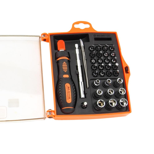 Σετ Κατσαβίδι Καστάνιας με Μύτες JM-6118 JAKEMY