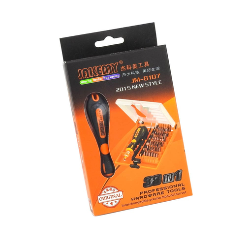 Κατσαβίδι με Σετ Μυτών JM-8107 JAKEMY