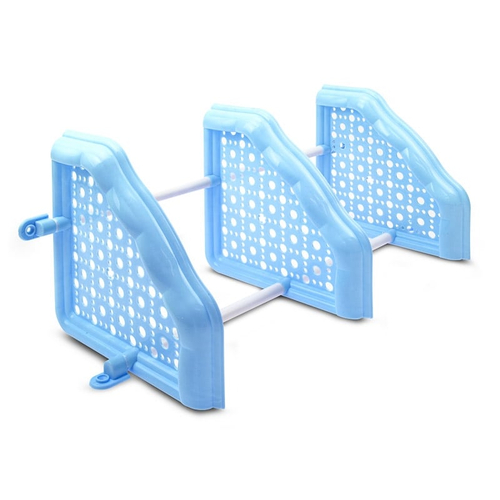 Πρακτική Γωνιακή Ραφιέρα Μπλε