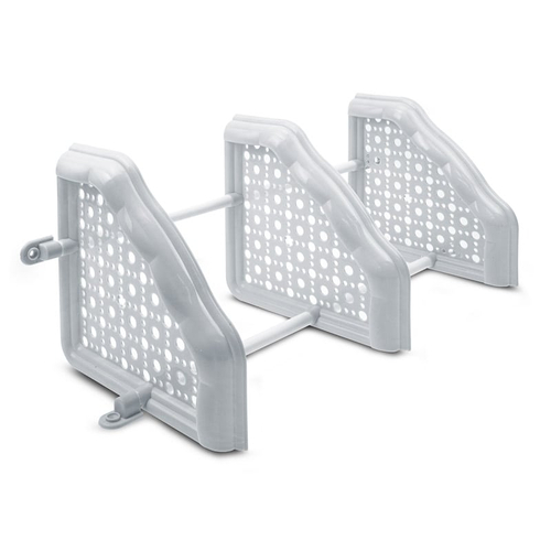 Πρακτική Γωνιακή Ραφιέρα Λευκή