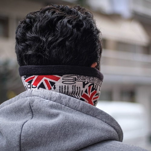 Περιλαίμιο Fleece British Theme