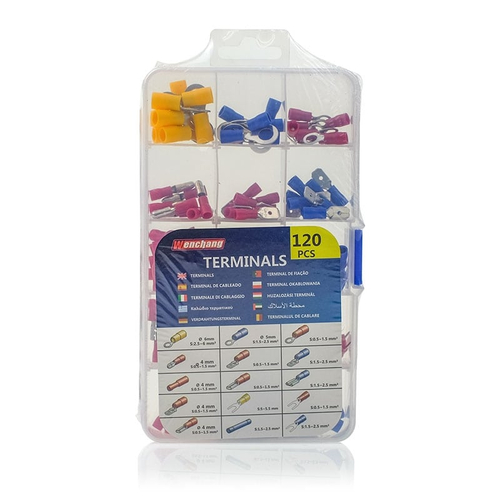 Τερματικά Καλωδίων 120τμχ