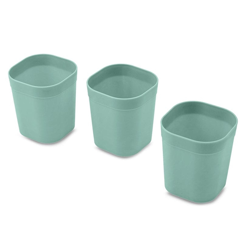 3 Θήκες Μικροεργαλείων Εργαστηρίου 390ml Πράσινο