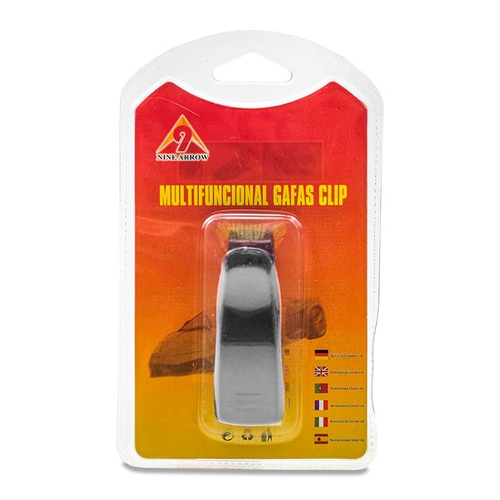 Κλιπ Γυαλιών για Σκίαστρο Αυτοκινήτου Ασημένιο