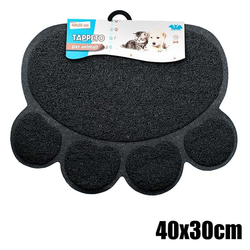 Πατάκι "Πατουσάκι" 40x30cm Μαύρο