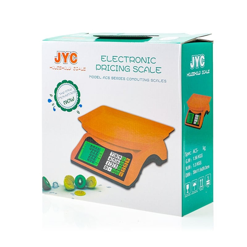 Οικιακός Ψηφιακός Ζυγός Πορτοκαλί