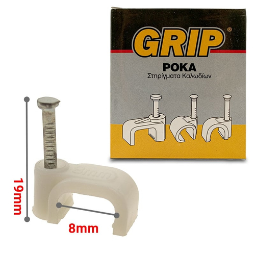 GRIP ΡΟΚΑ ΠΛΑΚΕ No 8 KOYTI 100τμχ