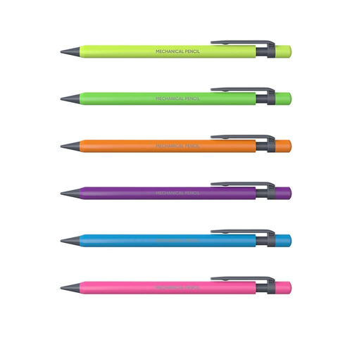 Σετ 6 Μηχανικά Μολύβια Fine Point 0.5mm