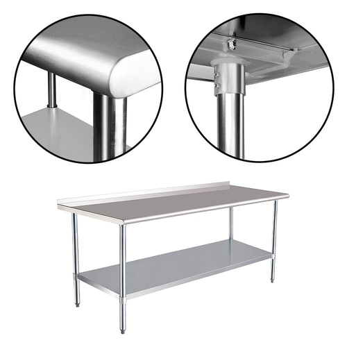 Ανοιξείδωτος Πάγκος Εργασίας