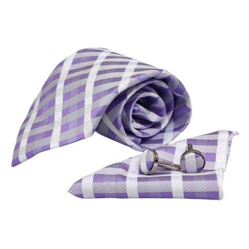 Σετ Γραβάτα με Ποσέτ Lilac Passion