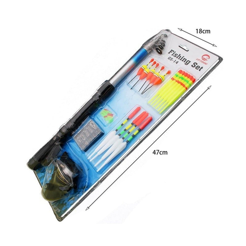 Πλήρες Σετ Ψαρέματος με Τηλεσκοπικό Καλάμι 2m