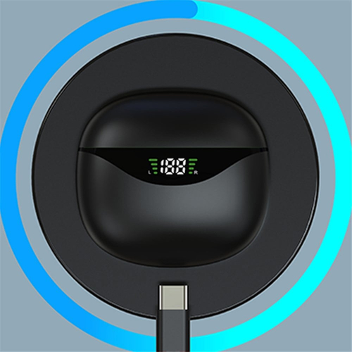 JS121 Ακουστικά Bluetooth in Ear Soft Pink