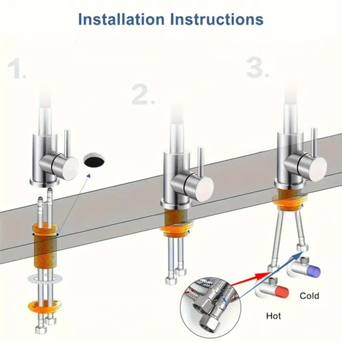 Βρύση Κουζίνας Αναμεικτική C-Eleg