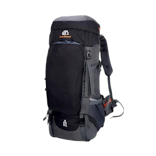 Σακίδιο πλάτης ορειβατικό - H2401 - 65L+5L - 251593 - Black