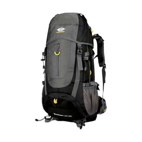 Σακίδιο πλάτης ορειβατικό - 2303 - 65+5L - 251524 - Black