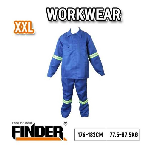 Φόρμα εργασίας με ανακλαστικά - No.2XL - 78-88kg - Finder - 198572