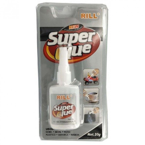 Κυανοακρυλική κόλλα ισχυρής δράσης - 20gr - RL9200 - Super Glue Rill - 669206