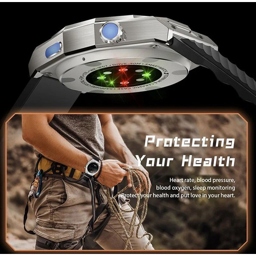 Σετ Smartwatch με 3 λουράκια - Z83 MAX - 880518 - Orange